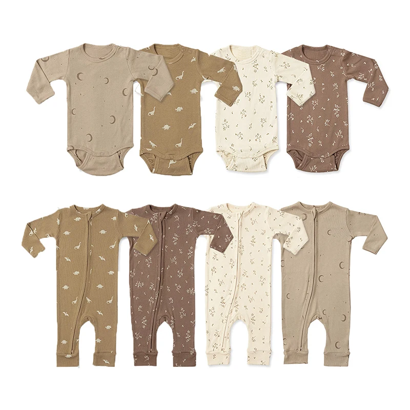 Top Trends: 0-24M Baby Romper Cartoon Floral Baby Boy Girl Clothes Cotton Long-sleeved Baby Jumpsuit Autumn Spring Newborn Baby Clothing Shoppable Styles