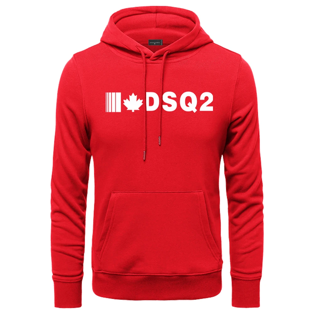 Top Trends: Dsq2 Winter Hoodies Mens Womens Trend Casual Loose DSQ Letter Cotton Hood Sweatshirt Street Hip Hop Couple Hood Pullpver Sweater Shoppable Styles - Image 3