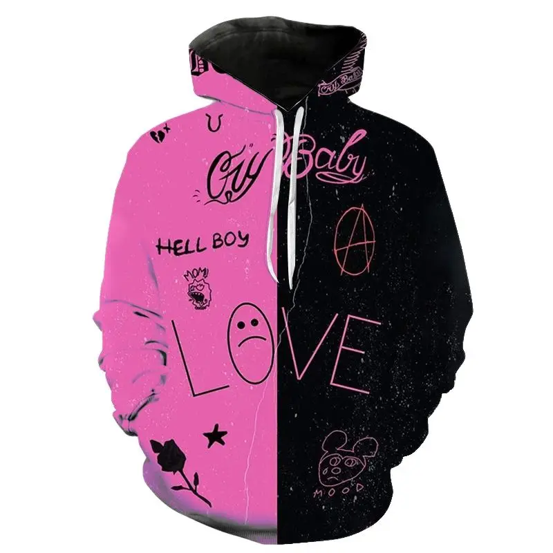 Top Trends: Love Lil.peep Hoodie Men Women Children Sweatshirts Lil Peep Hoodies Streetwear Pullover Long Sleeve Boy Girl Kids Casual Y2k Shoppable Styles