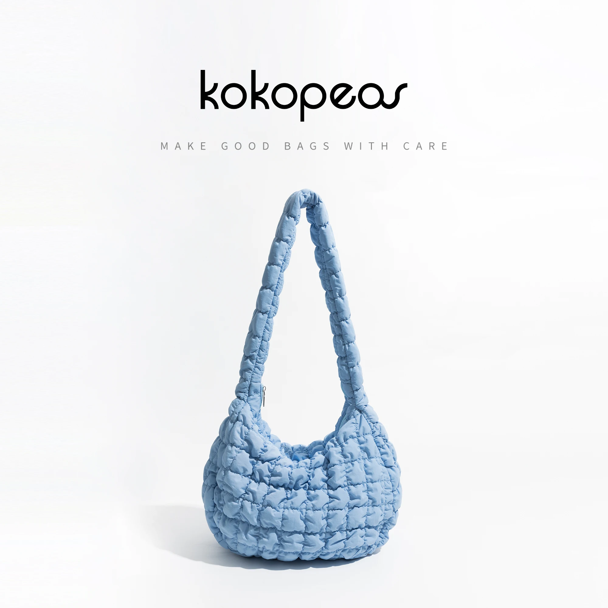 Top Trends: KOKOPEAS Large Quilted Crossbody Padded Purse 2023 Women's Puffy Pillow Hobo Bag Lightweight Solid Trend Shoulder Handbag Shoppable Styles