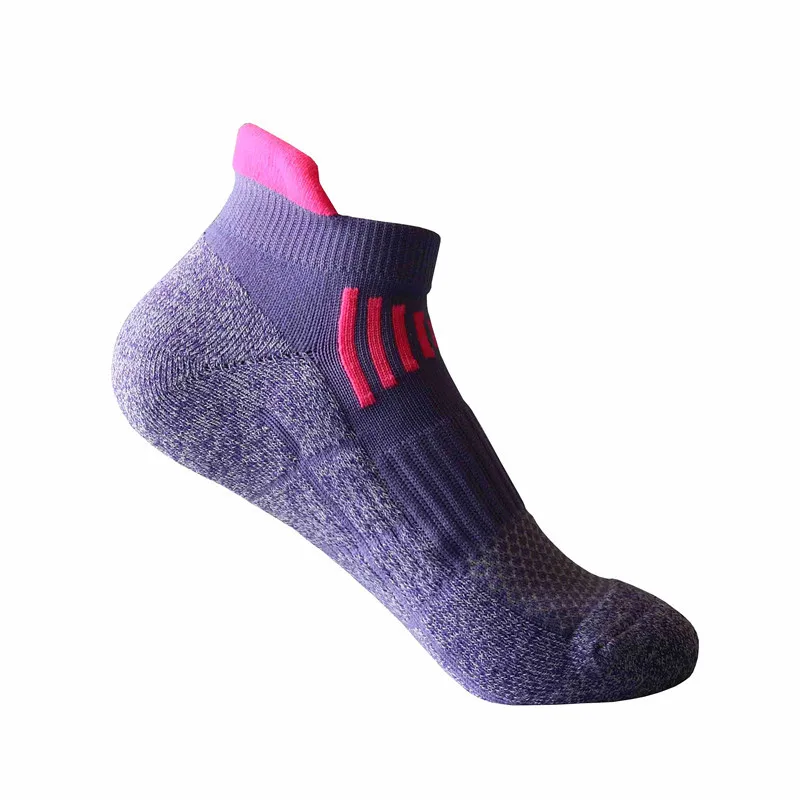 Top Trends: Female Sports Socks Towels Anti Friction Spell Color Mesh Breathable Bottom Sock Running Socks Outdoor Women Men Meias Masculina Shoppable Styles