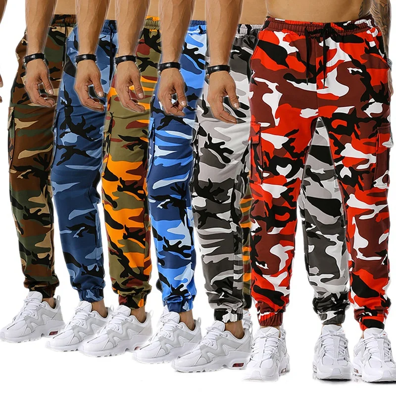 Top Trends: Men's Camo Casual Pants Drawstring Sports Jogging Pants Shoppable Styles