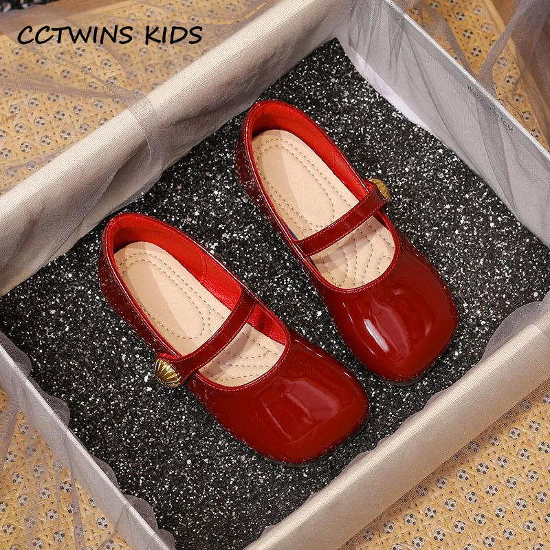 Top Trends: Girls Princess Shoes 2023 Spring Fashion Mary Jane Dress Dance Baby Kids Sandals Ballet Brand Patent Metal Soft Sole Red Flats Shoppable Styles