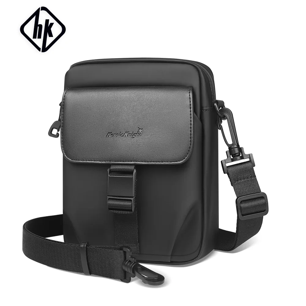 Top Trends: HcanKcan Men's Crossbody Bag Men Waterproof Light Weight Shoulder Bag Phone Bicycle Sling Bag Man Messenger Bag For Mini Ipad Shoppable Styles