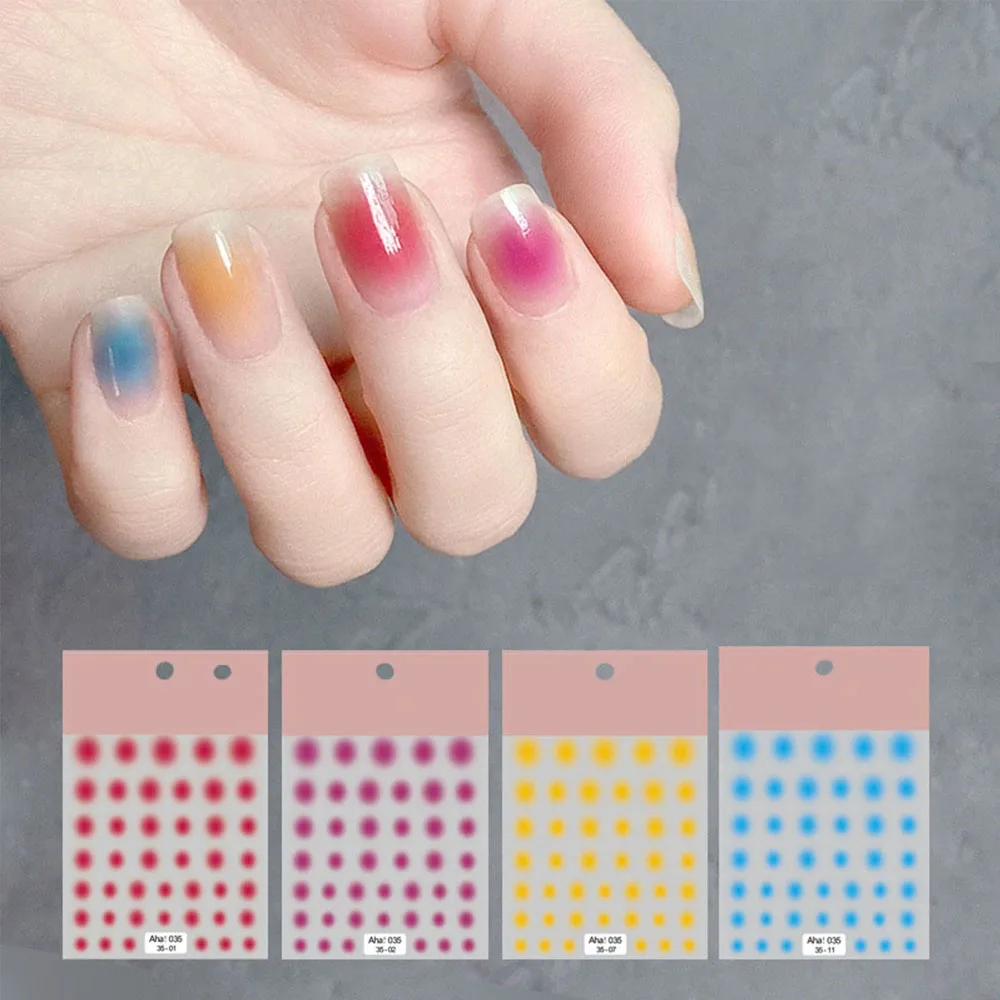 Top Trends: 1PC Self Adhesive Nail Sticker 12 Colors Nail Wraps Dizzy Powder Blusher Nail Decals Decorations Manicure Accessories FY #1-3 Shoppable Styles