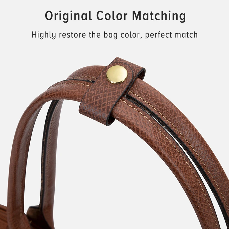 Top Trends: WUTA Leather Bag Handle Fixed Buckle For Longchamp Tote Bag Shoulder Strap Fixing Clip Adjustment Shorten Buckle Bag Accessories Shoppable Styles - Image 4