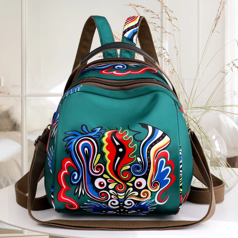 Top Trends: 2023 Anti Theft Women Backpack Durable Fabric Oxford School Bag Pretty Style Girls School Backpack Female Travel Backpack Shoppable Styles