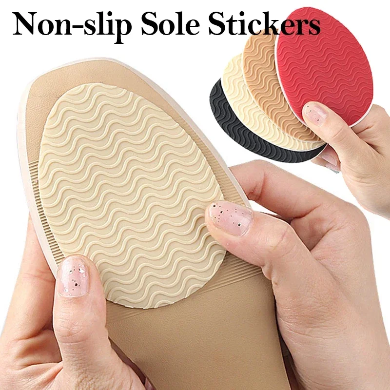 Top Trends: Non-Slip Wear-Resistant Shoes Mat Stickers Self-Adhesive Sole Protector High Heels Forefoot Sticker Silicone Rubber Soles Pads Shoppable Styles