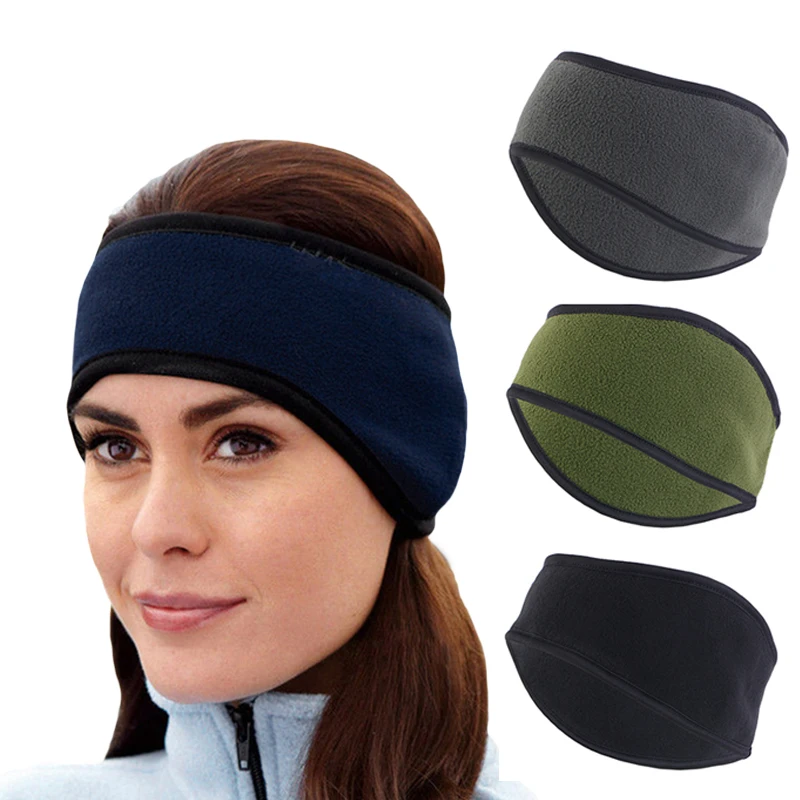 Top Trends: New Winter Fleece Ear Muffs Warmers Headband Outdoor Ski Sports Running Warm Winter Headband Hair Band Unisex Hair Accessories Shoppable Styles