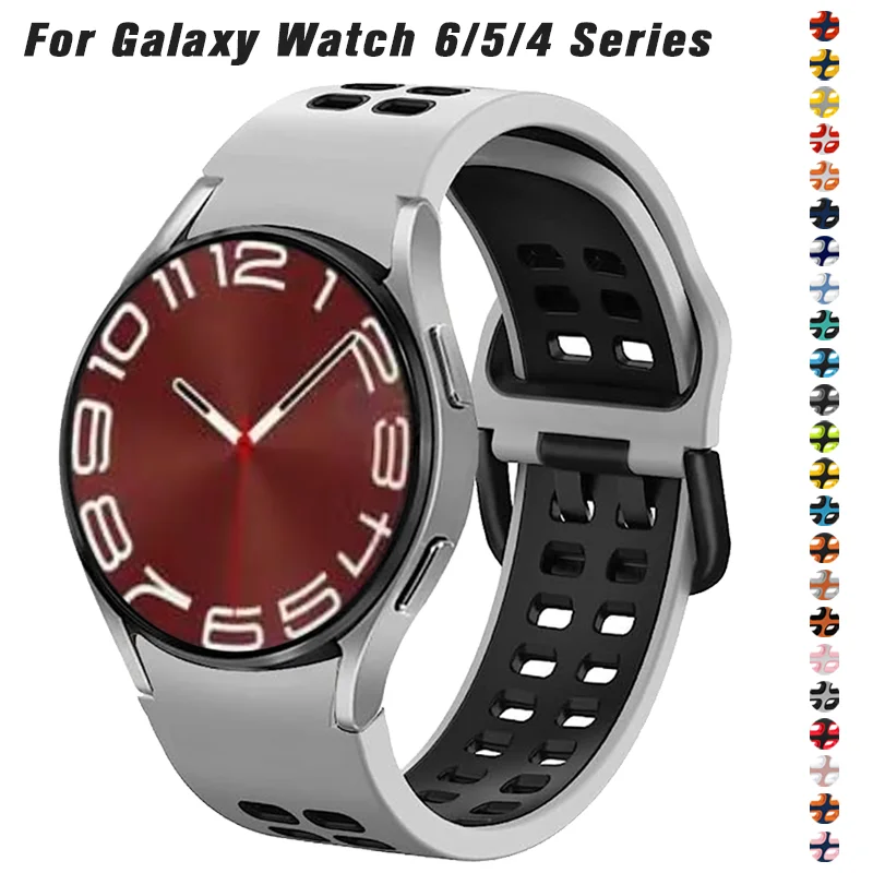 Top Trends: Silicone Band For Samsung Watch 4 5 6 44mm 40mm Classic 47mm 46mm 43mm 42mm Sport Bracelet For Galaxy Watch 5 Pro 45mm Strap Shoppable Styles