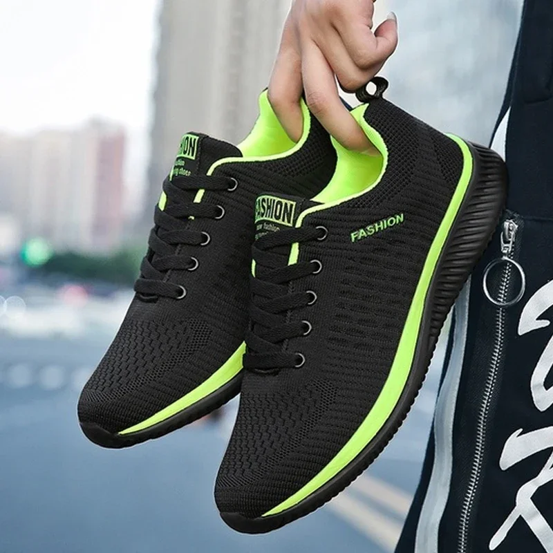 Top Trends: Men Sport Shoes Breathable Lightweight Running Sneakers Walking Casual Breathable Shoes Non-slip Comfortable Men Shoes Fashion Shoppable Styles