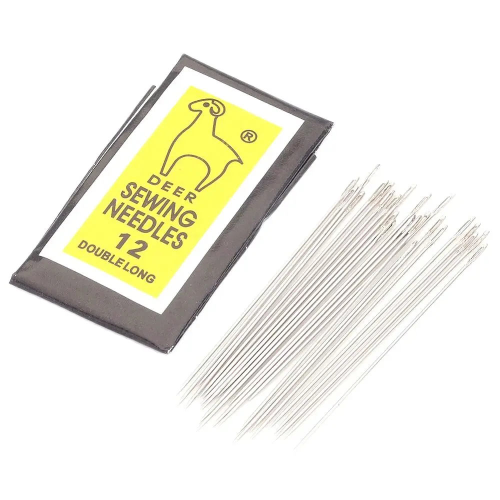 Top Trends: Pandahall 25pcs / Bag Sewing Needles And Iron Beading Needles, 0.45mm Thick, 40mm Long, Hole: 0.3mm Shoppable Styles