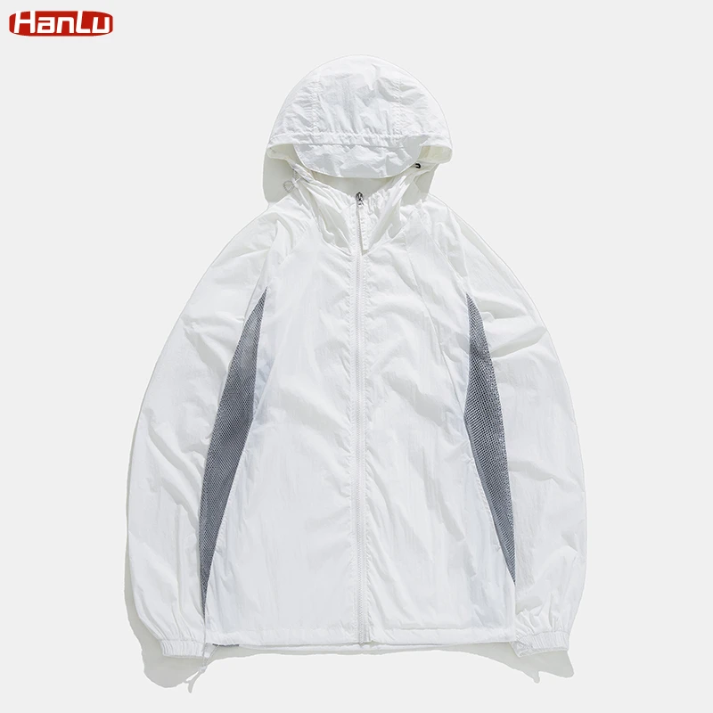 Top Trends: Unisex Quick-Dry Outdoor Breathable Thin Coats Spring Summer Hiking Fishing Climb UV Resistant Breathable Hood Suntan Clothing Shoppable Styles - Image 6