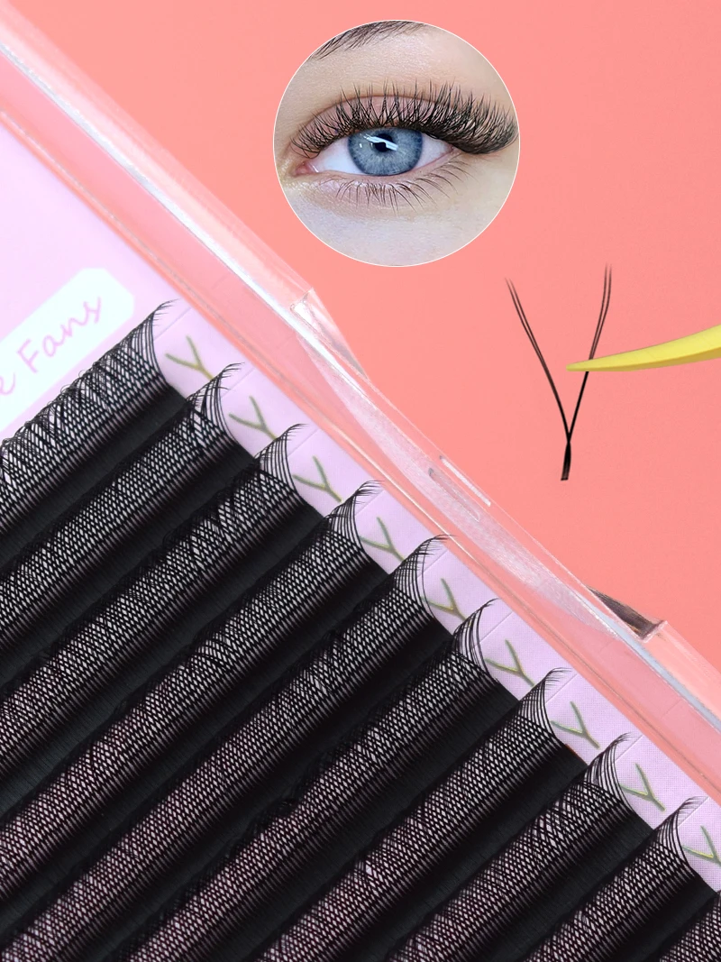 Top Trends: SONG LASHES YY Lashes For Salon Individual Y Shape Eyelash Extensions Y Shape Cilios Shoppable Styles