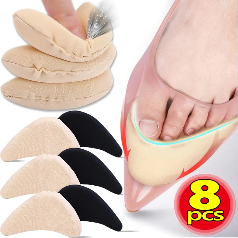 Top Trends: Sponge Forefoot Insert Pads Women Adjust Reduce Shoe Size Pain Relief High Heel Filler Insoles Forefoot Toe Plug Cushion Shoppable Styles