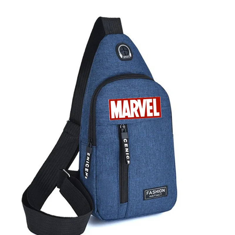 Top Trends: Marvels Letter Hulk Avengers Chest Bag For Men Multifunctional Crossbody Cross Outdoor Sports Chest Pack Bags Trend Shoulder Bag Shoppable Styles - Image 5