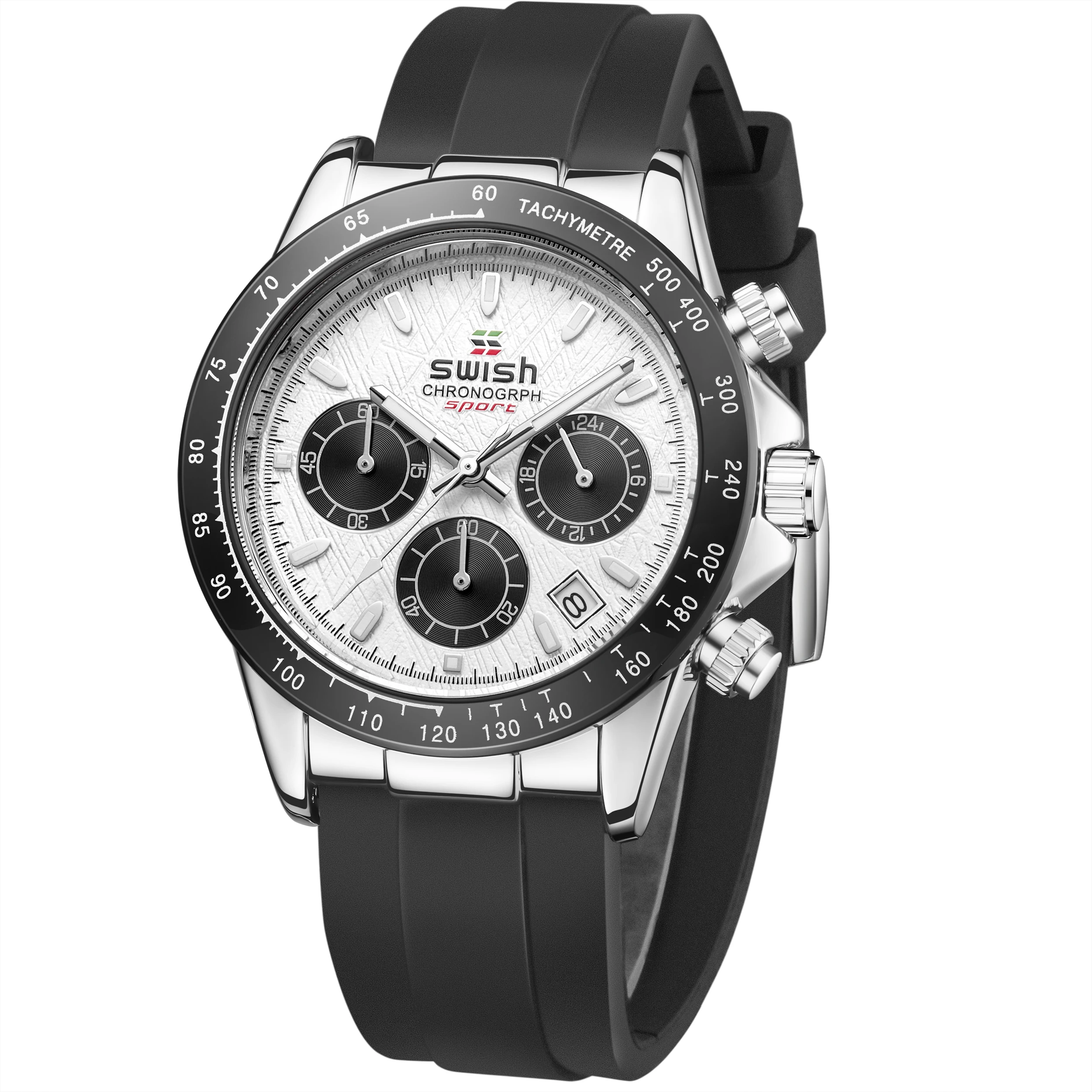 Top Trends: SWISH 2023 New Men Watches Quartz Business Watch Mens Watches Top Brand Luxury Watch Men Chronograph Sport Wristwatch Shoppable Styles