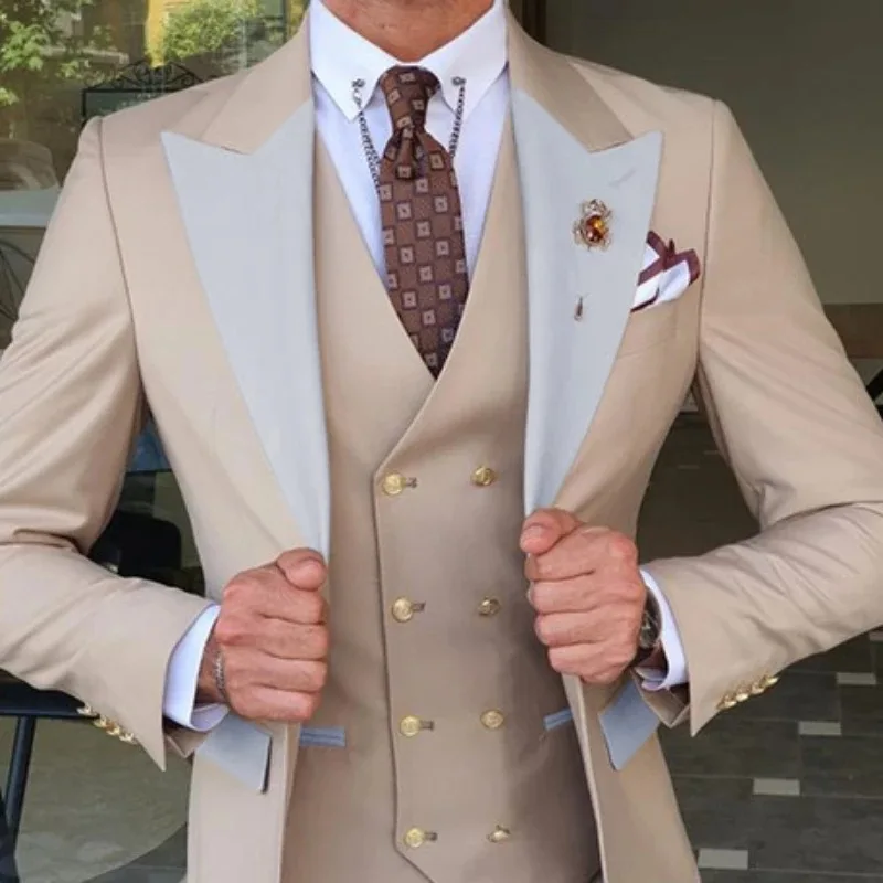 Top Trends: New Arrival 2023 Men&#039;s Formal Suit With Plus Size Options For Wedding Parties Trajes Elegante Para Hombres Trajes De Hombre Shoppable Styles