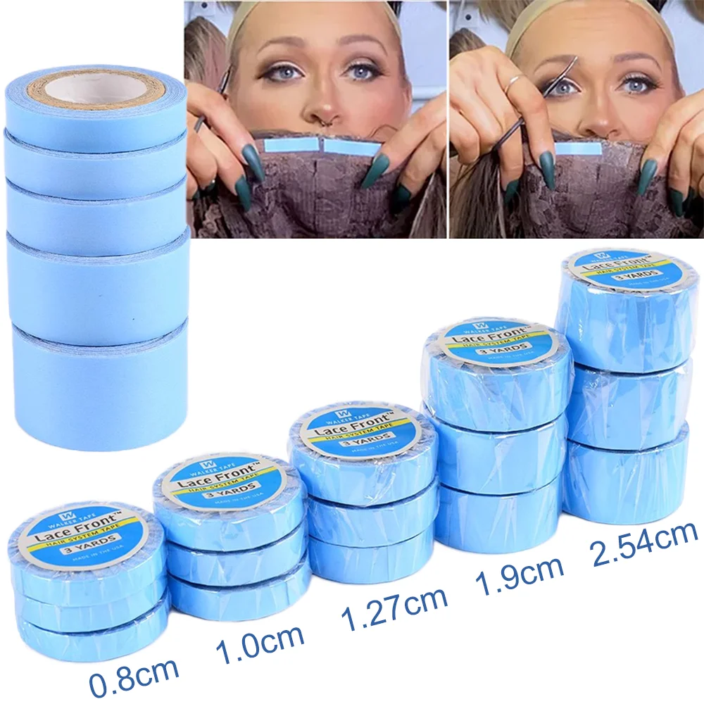 Top Trends: Walker Tape Lace Front Wig Tape Waterproof No-Shine Double Sided Adhesive Tape Hair System For Hair Extension Frontal 1X3 Yards Shoppable Styles