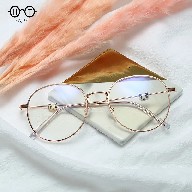 Top Trends: High-quality Cute Frame Glasses Myopia Glasses Women Men Nearsighted Eyewear Anti Blue Light Glasses With Diopters Minus -1.0 Shoppable Styles