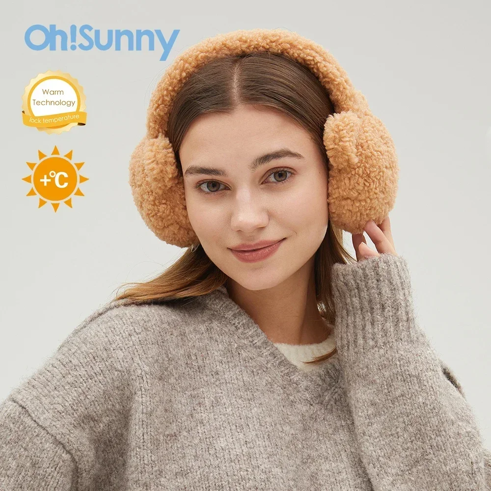 Top Trends: OhSunny Ear Muffs For Women Winter Warm Soft Plush Men2023 New Fashion Earflap Outdoor Cold Protection Fleece Cat Earmuffs Shoppable Styles