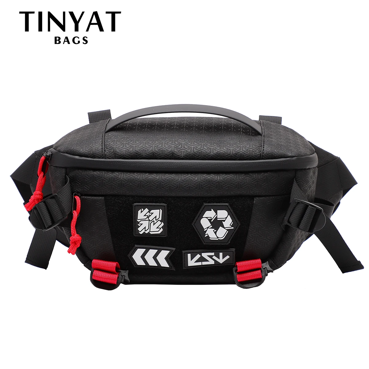 Top Trends: TINYAT Man Waist Bag Pack Large Capacity Waterproof Crossbody Bag Travel Sports Chest Bag Men Phone Fanny Pouch Multifunction Shoppable Styles