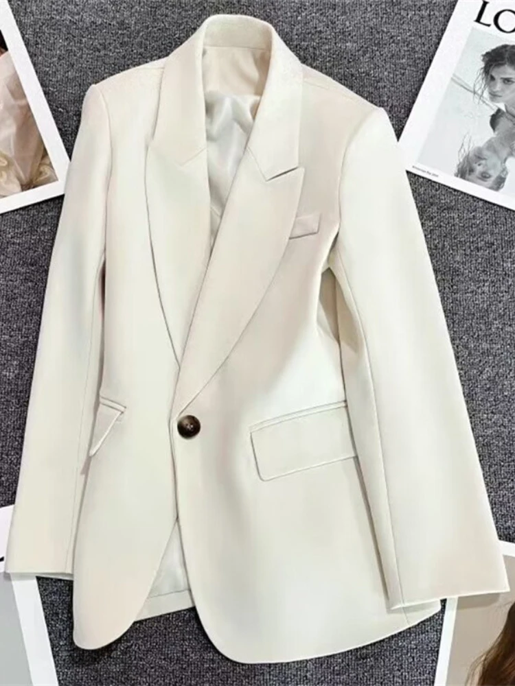 Top Trends: Jackets For Women Small Suit Coats Spring New Korean Temperament Elegant Tops Fashion Versatile Jacket Office Blazers For Women Shoppable Styles