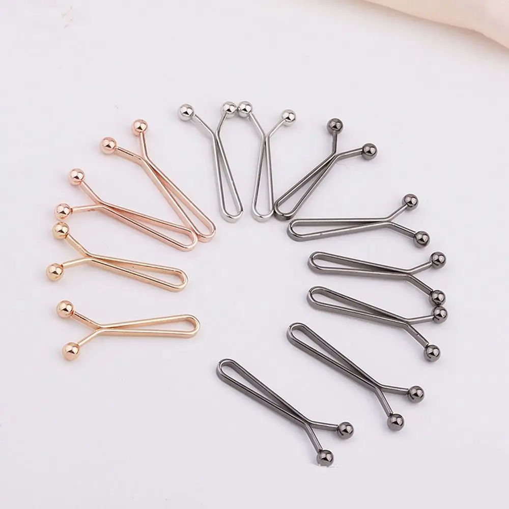 Top Trends: 12pcs U-shaped Headscarf Pearl Pins For Women Shawl Bandana Brooch Headscarves Clips Hijab Pins Shoppable Styles