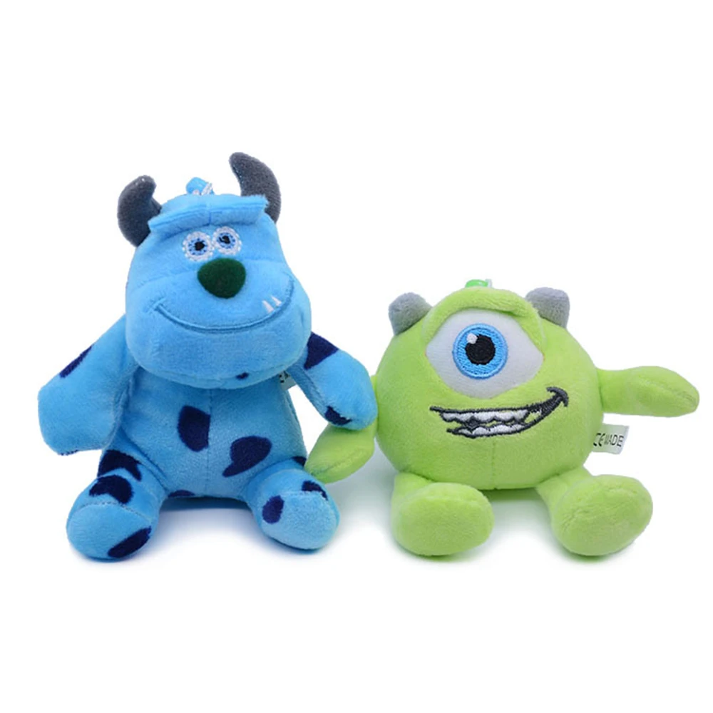 Top Trends: DISNEY Monsters Inc. University Sulley Mr.Q Cosplay Doll Plush Dolls Kids Christmas Gift Pendant Accessories Shoppable Styles