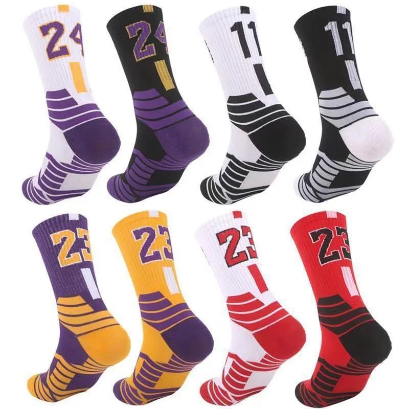 Top Trends: Professional Basketball Socks Kids Sport Men Outdoor Cycling Climbing Running Quick Dry Breathable Adult Anti-Slip 23 24 Shoppable Styles