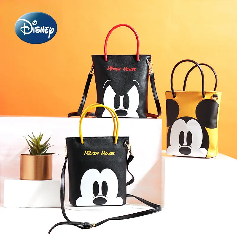 Top Trends: Disney Mickey New Women&#039;s One Shoulder Crossbody Bag Cartoon Mini Women&#039;s Bag Luxury Brand Original Fashion Handbag High Quality Shoppable Styles