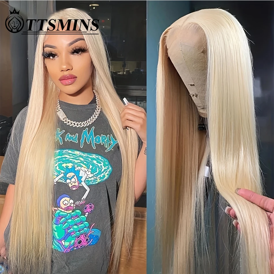 Top Trends: 13x4 Transparent Honey Blonde Lace Front Wig Human Hair 613 Hd Lace Frontal Wig Bone Straight Human Hair Wigs 180% Pre Plucked Shoppable Styles