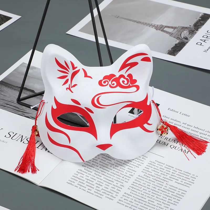 Top Trends: Half Cat Face Mask Female Fox Mask Full Face Antique Mask Cosplay Mask Decorative Mas Masquerade Ball Mask Shoppable Styles