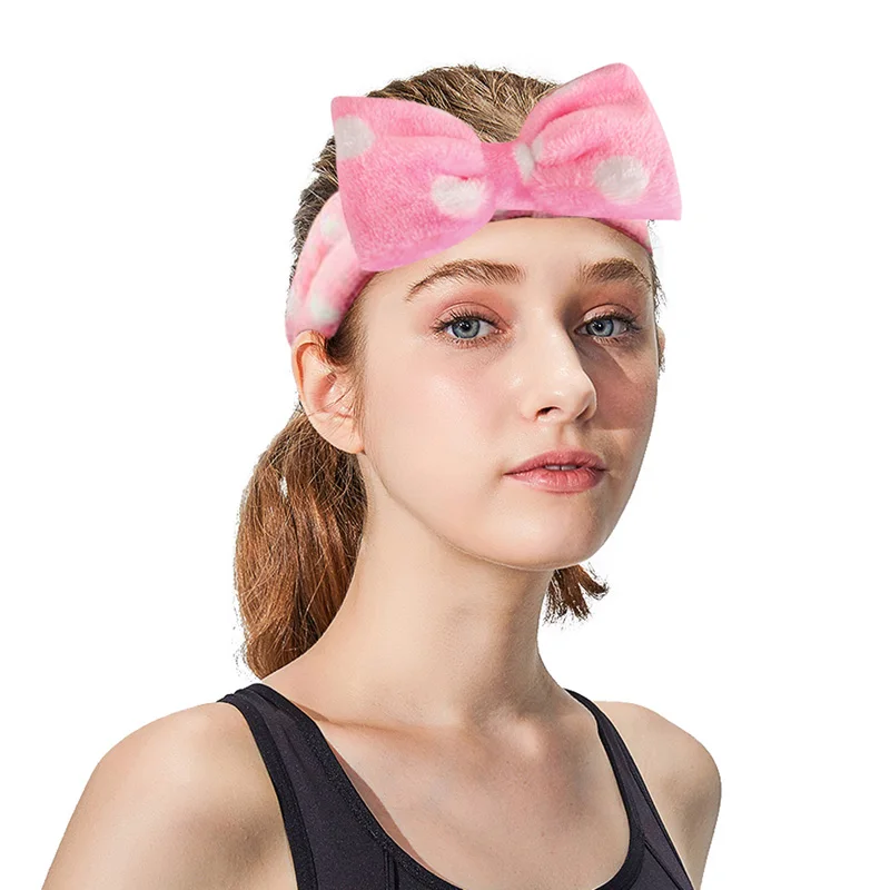 Top Trends: Coral Fleece Soft Headband Cross Top Kont Hairband Elastic Hair Band For Women Girls Wash Face Turban Headwear Hair Accessories Shoppable Styles - Image 2