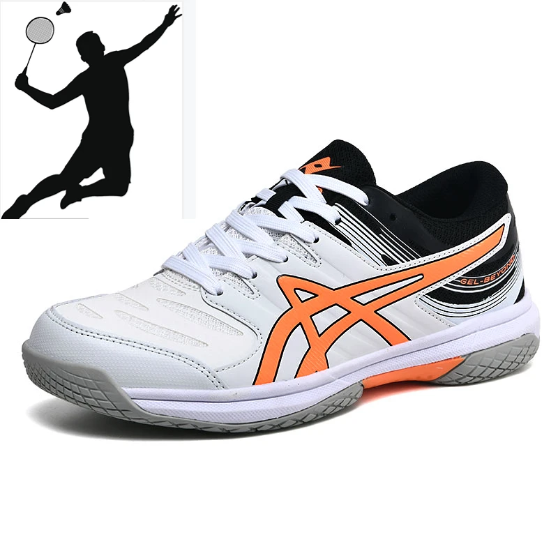 Top Trends: Women And Men Sports Shoes Professional Badminton Shoes Men's Comfortable Tennis Shoes Lightweight Non-slip Volleyball Shoes Men Shoppable Styles