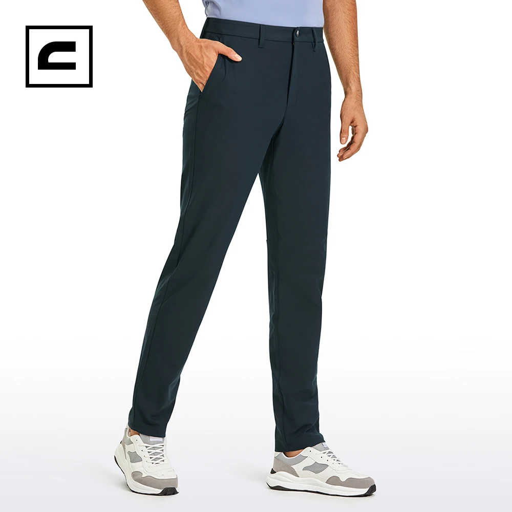 Top Trends: CRZ YOGA Men's All Day Comfy Golf Pants - 34" Quick Dry Lightweight Work Casual Trousers With Pockets Shoppable Styles