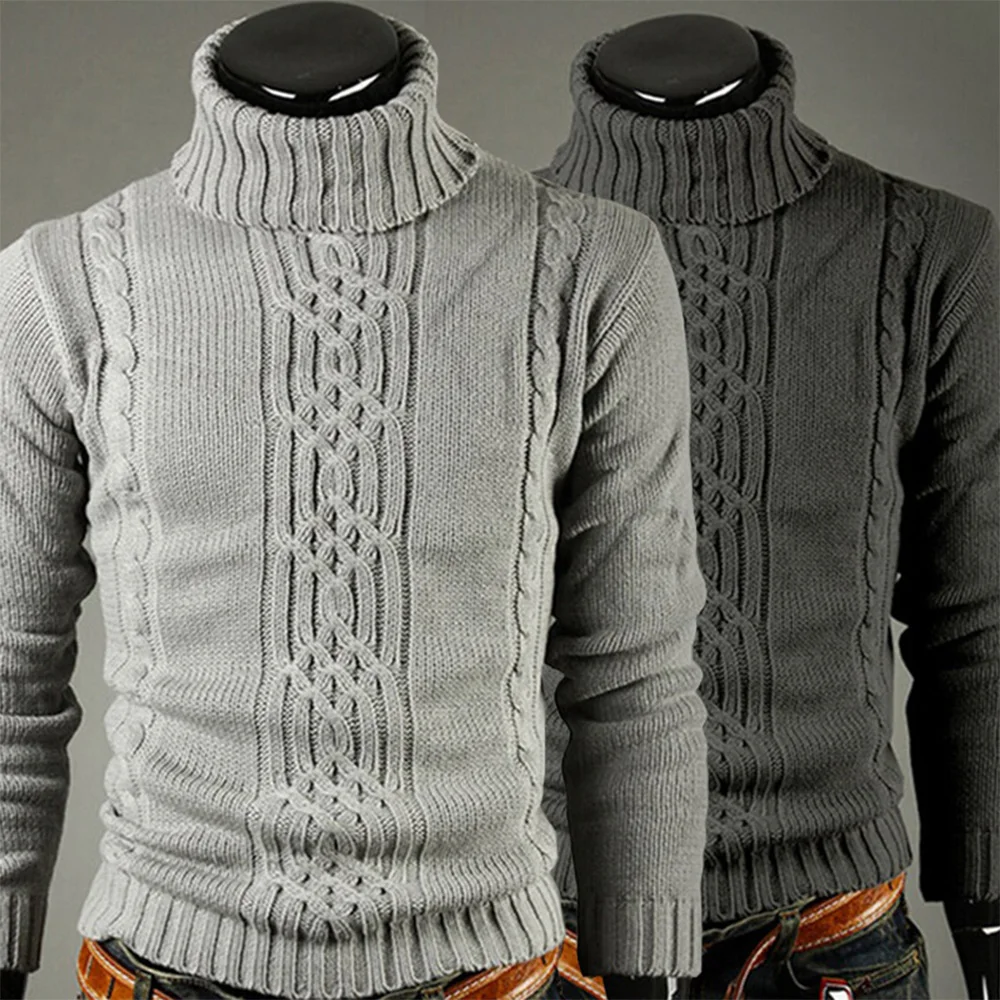 Top Trends: High Quality Men's Turtleneck Sweater Long Sleeve Warm Turtleneck Sweater Shoppable Styles