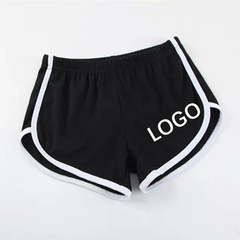 Top Trends: Custom LOGO Summer Sports Shorts Women Casual Beach Sexy Stretch Waist Short Harajuku Women's Clothing Fashion Short Pants Shoppable Styles