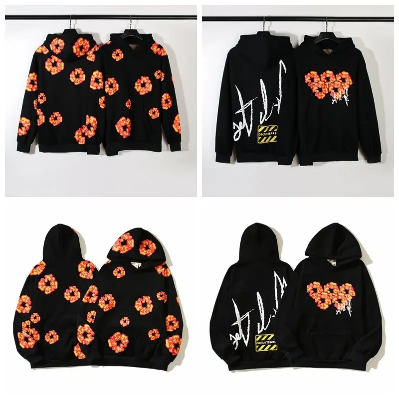 Top Trends: Fall And Winter New American High Street Foam Flame Flower Men And Women High Quality Hoodie Streetwear Harajuku Y2k Clothes Shoppable Styles