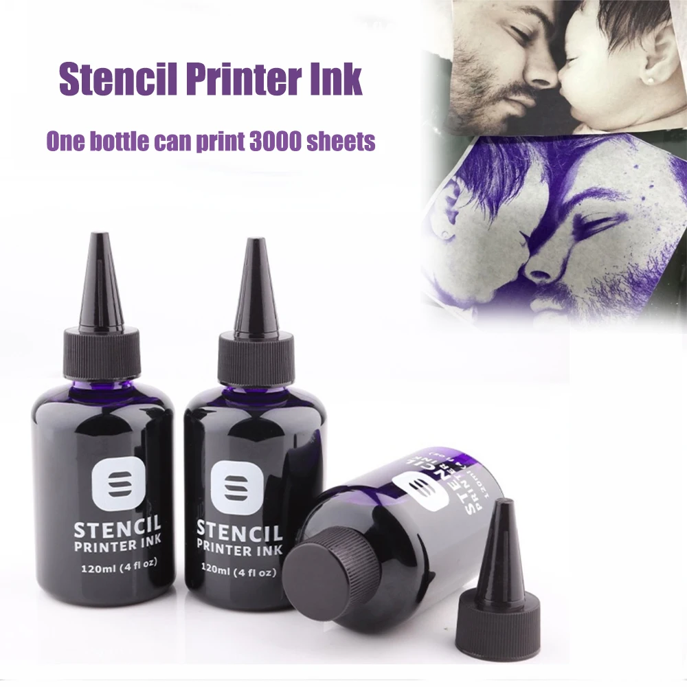 Top Trends: Tattoo Stencil Print Ink 4oz Transfer Tracing Paper A4 Inkjet Transfer Machines Dedicated Ink Tattoo Accessories New Technology Shoppable Styles