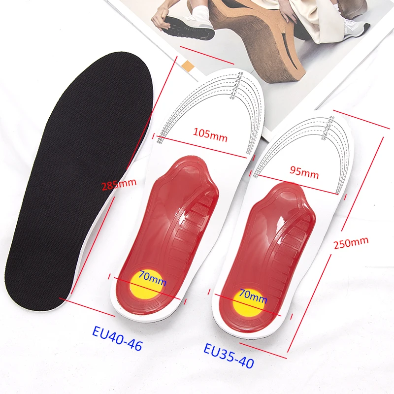 Top Trends: New Orthotic Insole Arch Support Flatfoot For Women Men Orthopedic Insoles For Feet Ease Pressure Of Air Cushion Padding Insole Shoppable Styles - Image 2