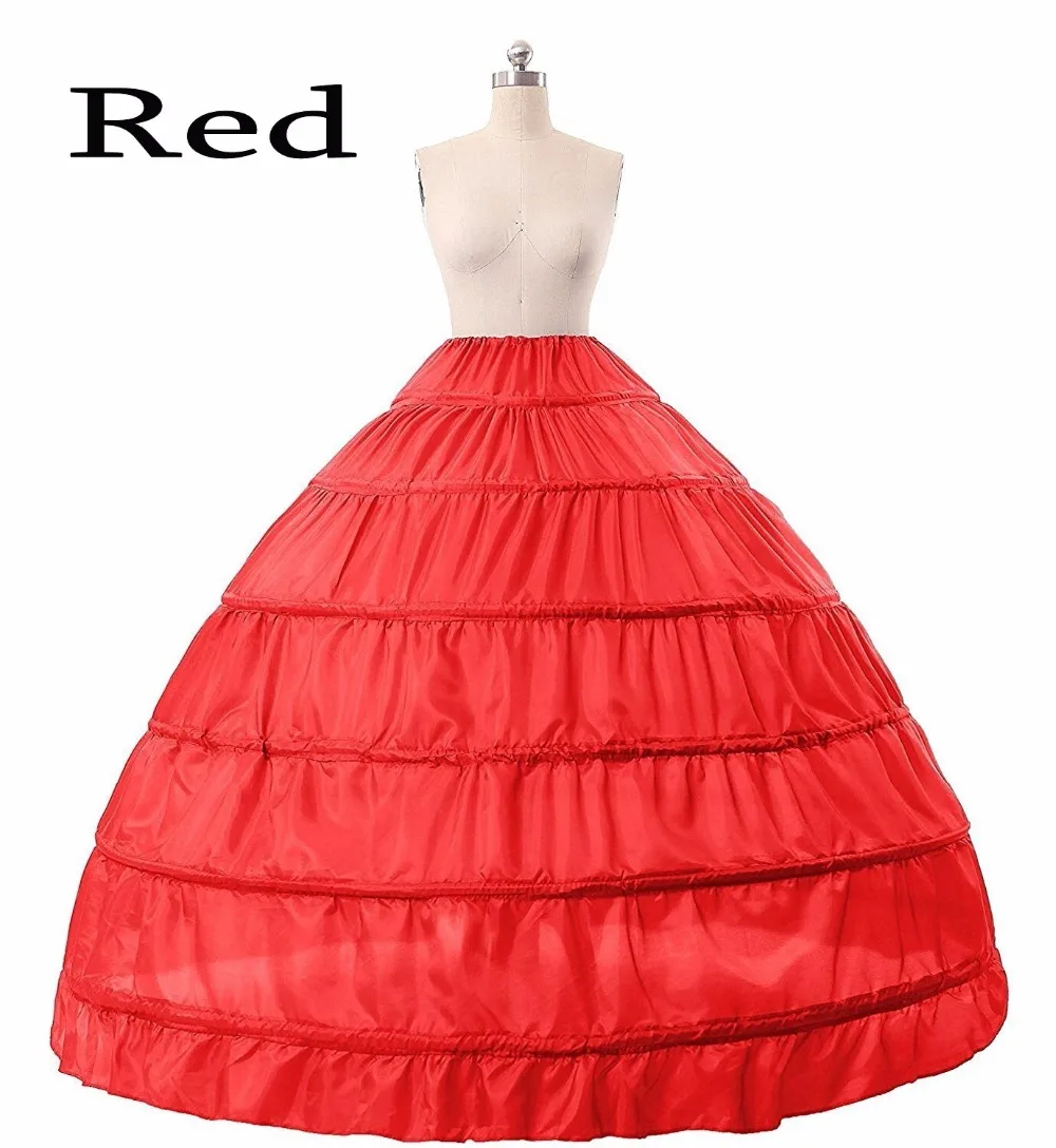 Top Trends: Colorful Ball Gown Petticoat Woman Rainbow Under Skirt Wear Vestido Branco Crinoline Purple Red Blue Petticoat Shoppable Styles - Image 5