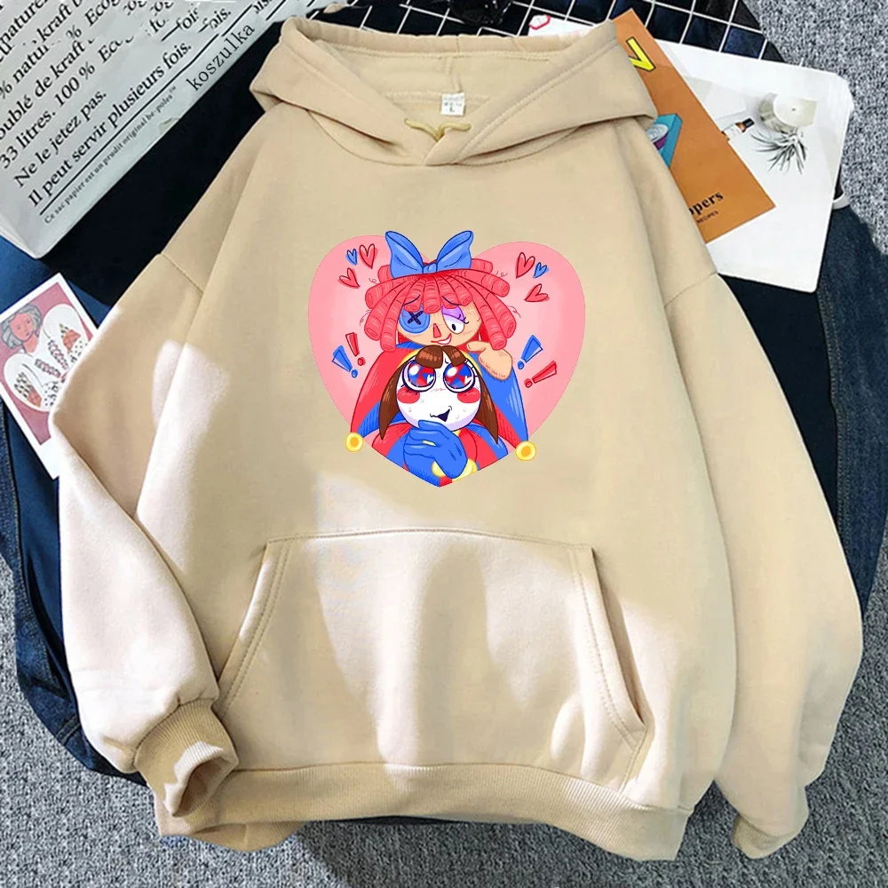 Top Trends: The Amazing Digital Circus Pomni Hoodie Fashion Women Harajuku Funny Kawaii Hoodies Unisex Casual Vintage Pullovers Sweatshirts Shoppable Styles - Image 2