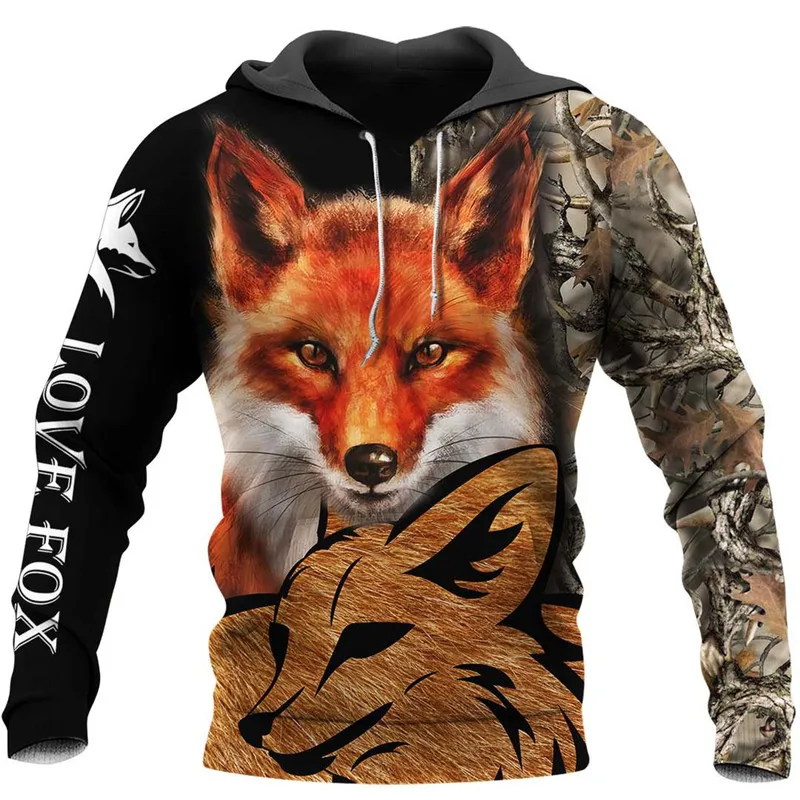 Top Trends: Yk2Beautiful Fox 3D All Over Printed Jacket Men / women Harajuku Hoodie Unisex Casual Streetwear Sweatshirt Pullover Sudadera Homb Shoppable Styles