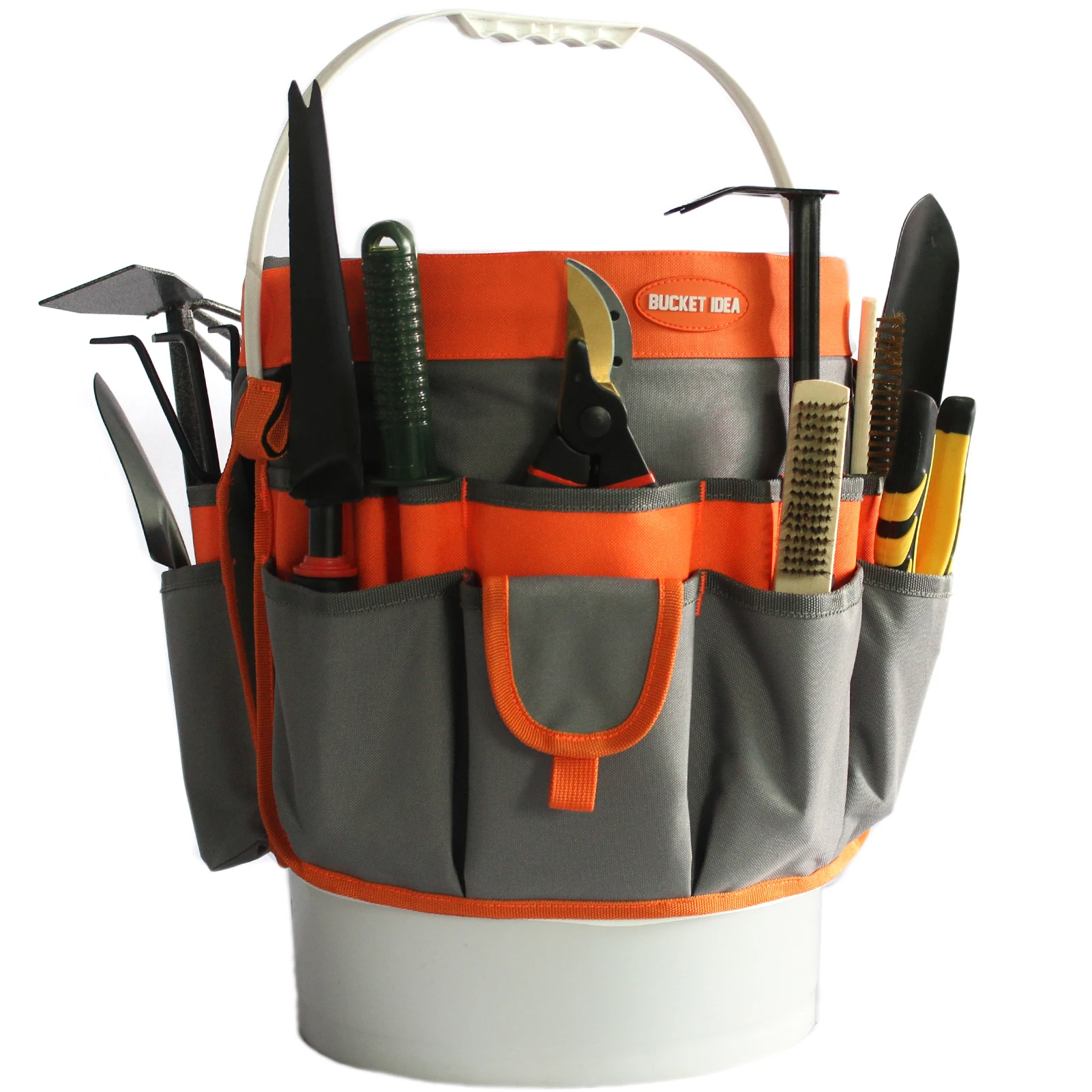 Top Trends: MELOTOUGH Bucket Idea Bucket Tool Organizer Tool Bag With 35 Pockets Fits To 3.5-5 Gallon Bucket Shoppable Styles