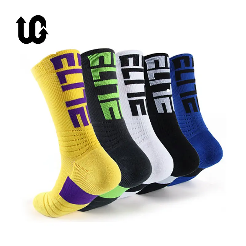 Top Trends: UGUPGRADE Professional Basketball Socks Boxing Elite Thick Sports Socks Non-slip Durable Skateboard Towel Bottom Socks Stocking Shoppable Styles