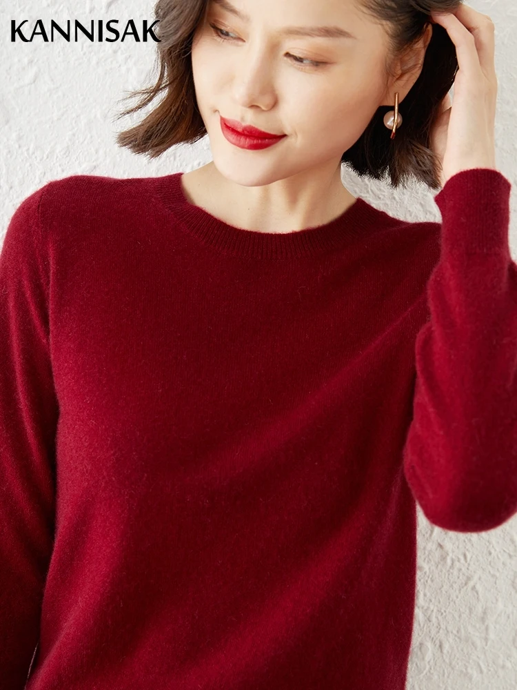 Top Trends: Women's Sweater Autumn Winter O-neck Solid Pullovers Bottoming Shirt Knitwear Long Sleeve Casual Spring Basic Pull Femme Sweater Shoppable Styles - Image 4