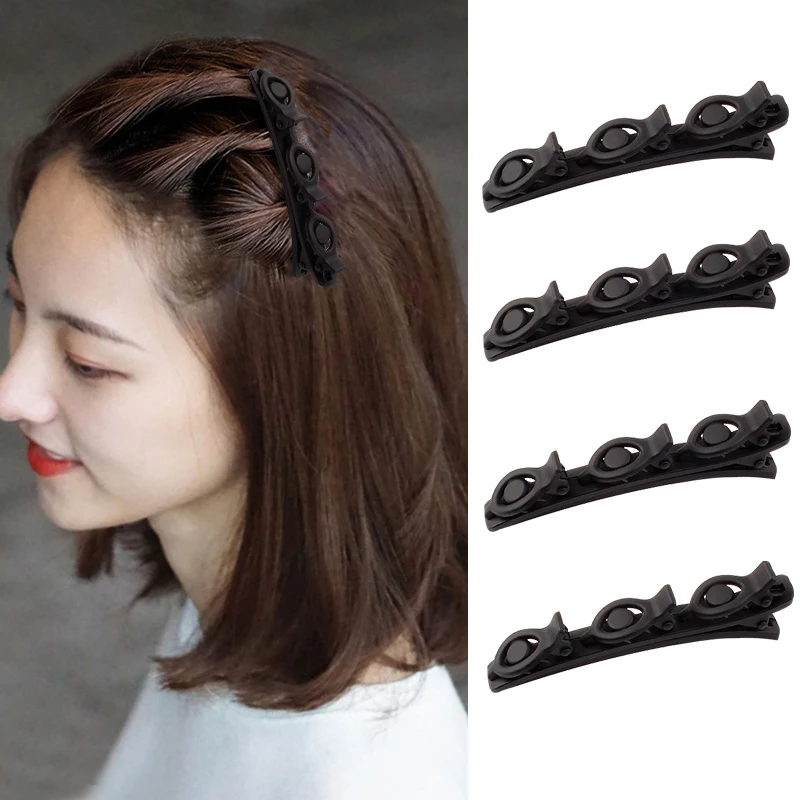 Top Trends: New Women Elegant Black Braid Hairpins Sweet Hair Decorate Clips Bangs Hold Barrettes Headband Fashion Hair Accessories Shoppable Styles