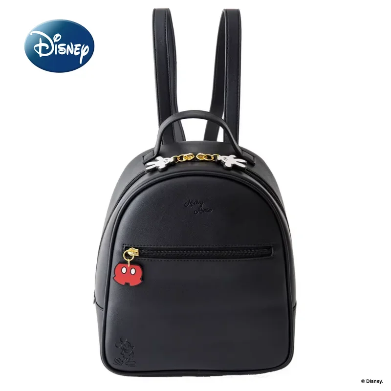 Top Trends: Disney Mickey Original Women&#039;s Backpack Multifunctional Large Capacity Travel Storage Bag PU Zipper Practical Girls School Bag Shoppable Styles