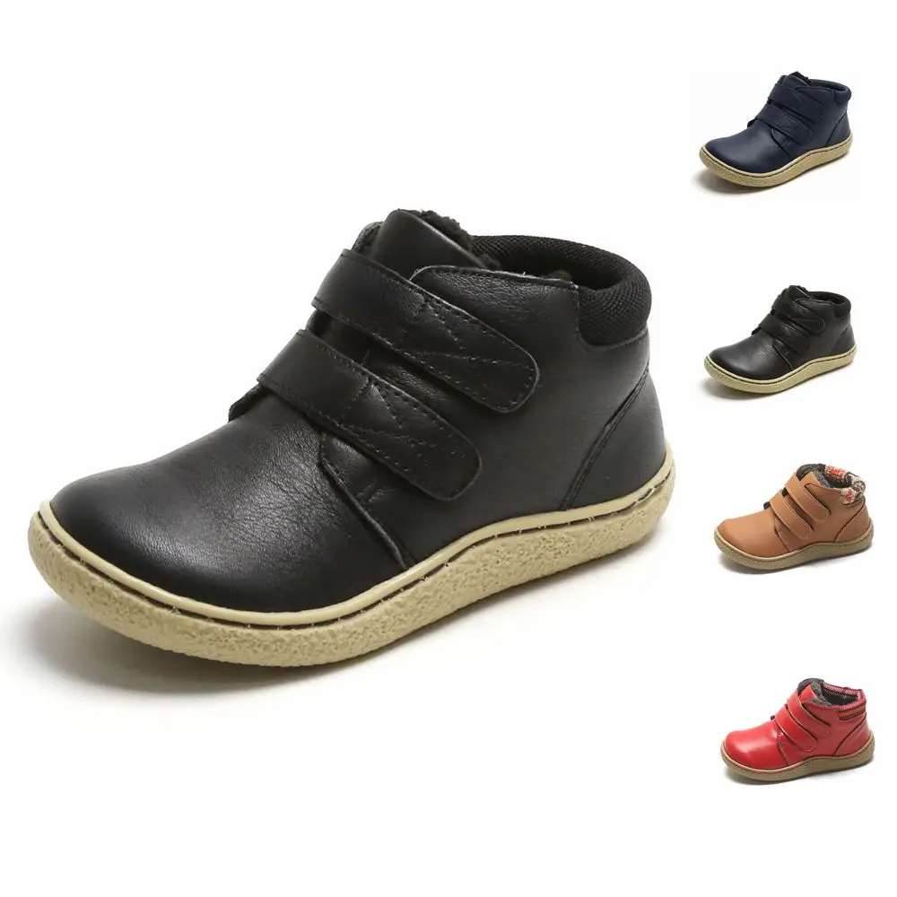 Top Trends: TONGLEPAO Children's Boots, Children's Shoes, Leather Children's Boots, Thickening And Warmth Preservation In Winter Shoppable Styles